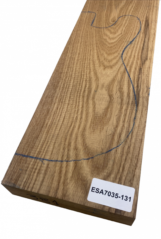 Body Swamp Ash, grainmatched, Caramel, 47mm, Unique Piece #131